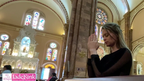 Pervert church priest fucking married girl who came to confess