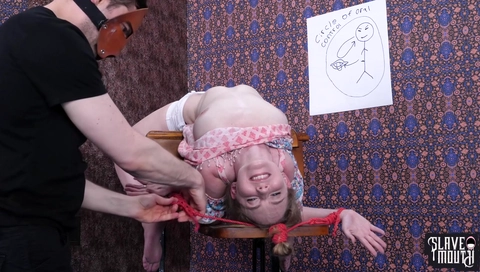 Rebel Rhyder is a perfect sex slave who likes to get tied up and to cum