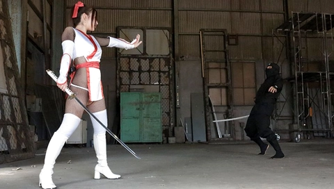 Maria Ono Is The Prisoner Of Two Ninjas - JapanHDV