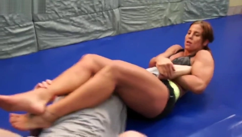 Sheena Mixed Wrestling Domination