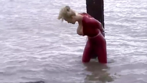 Red Catsuit Burglar