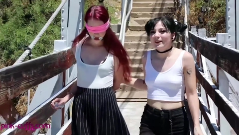 Hottie Goth Btch Sells Her Cute Little Friend Into Sx Slvry