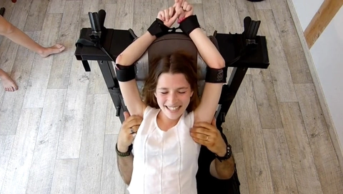 russian girls restrained and tickled