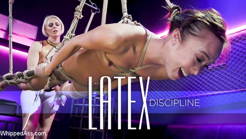 Helena Locke & Christy Love in Latex Discipline: Helena Locke Punishes A Distracted Christy Love - KINK