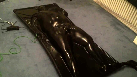 Latex Vacuum Bed Self Bondage