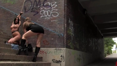 Sensational public tormenting