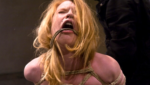 Madison Young in Madison... Hot Fucking Redhead With A Desire For Painful Bondage - HogTied