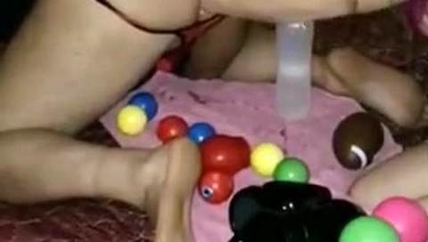 Femdom- extreme anal double fisting and punching