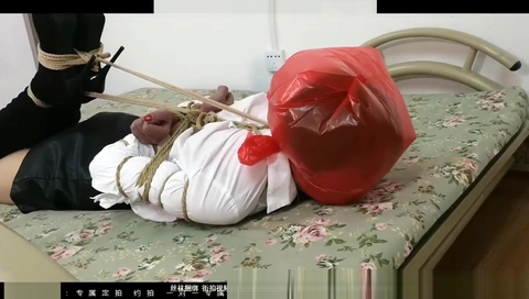 asian boots bondage