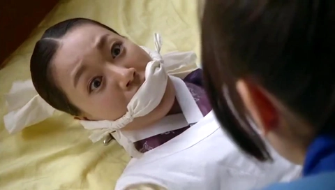 cleave gagged asian girl