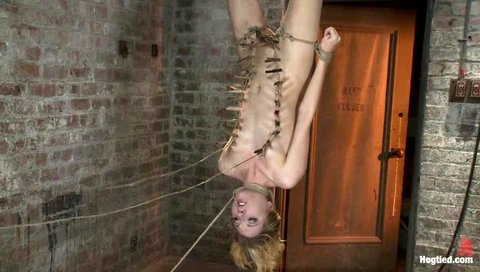 March's Live Show 3/3: Zippered, Severely Flogged, 2 Huge Bowling Balls Hung Off Her Pussy. Sexy - Kink