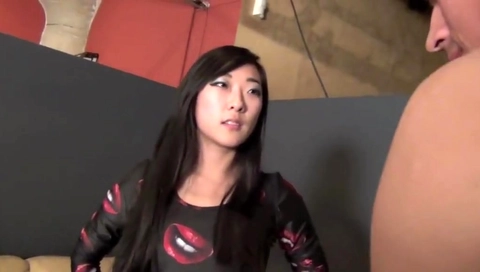 Grade asian knocking around disobedient slave