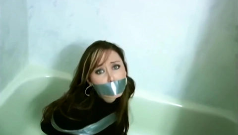Tape Tied And Gagged - Christina Carter
