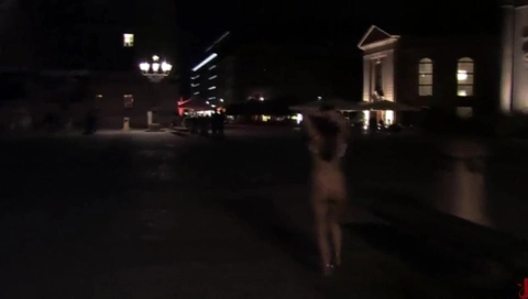 Public humiliation for sexy siren