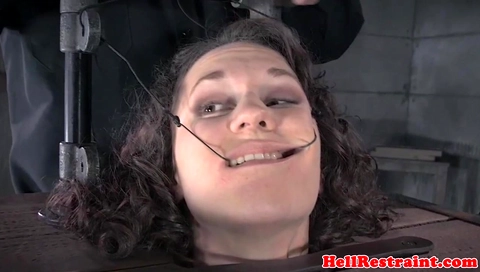 Punished sub restrained by maledom