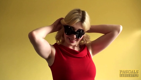 Busty Blonde Dominated By Pascal White