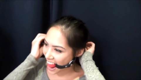 Gag test 1- Bondage Workshop