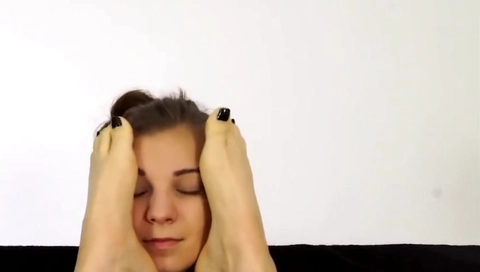 Foot sniffing torture