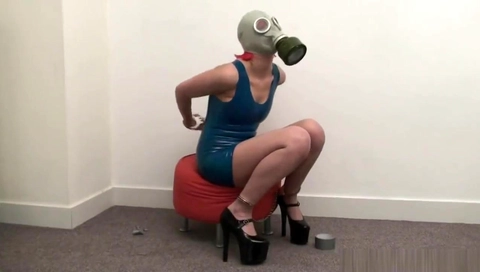 gasmask bondage