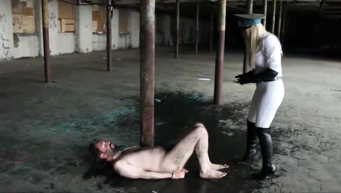 Blonde Femdom - Step On My Face 1.