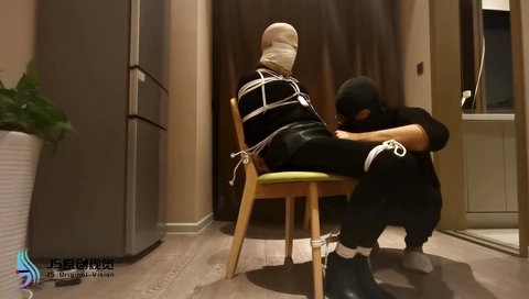 Asian Thief Chair-tie And Hooded