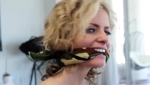 Farrah gagged