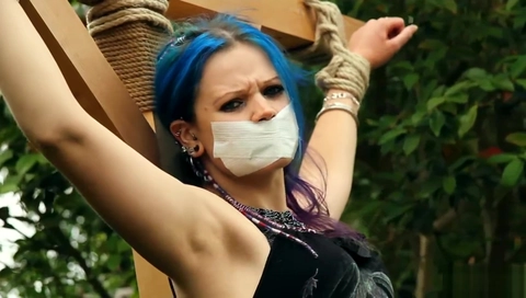 Goth in Bondage