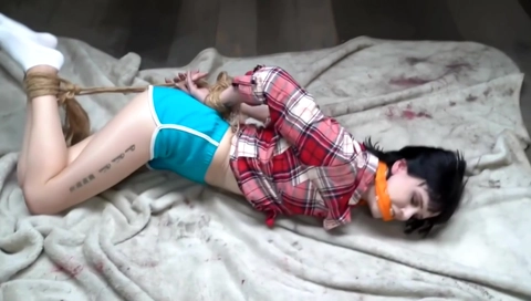 Trashy Altgrl Abdctd By Stlkr And Tries To Escp His Attic