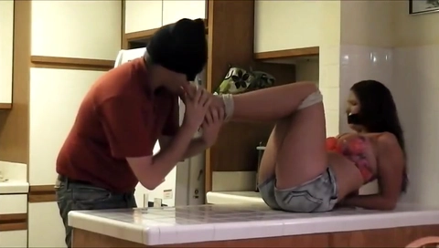 bound foot worship