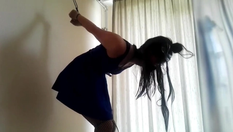 teen 18+ Chair Tied And Hung