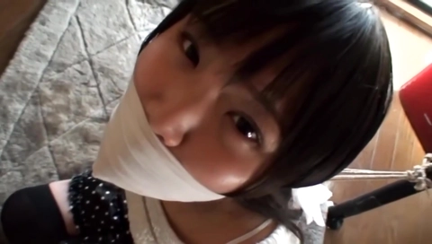 Cute Asian Girl Bound and Gagged