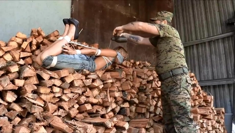 All She Had To Do Was Stack The Firewood