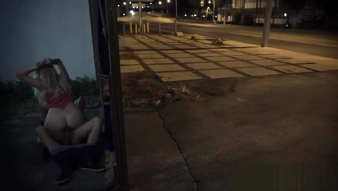 Hot Blonde Slut Dominated By Young Stud