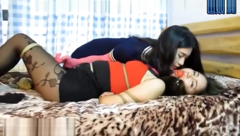 Girl in bondage