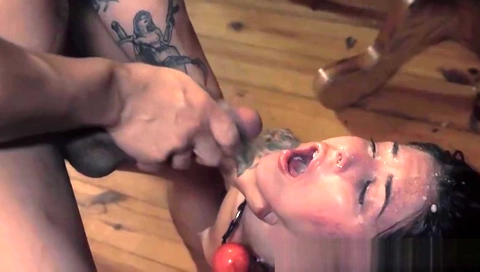 Cocksucking teen 18+ babe screwed by an intruder