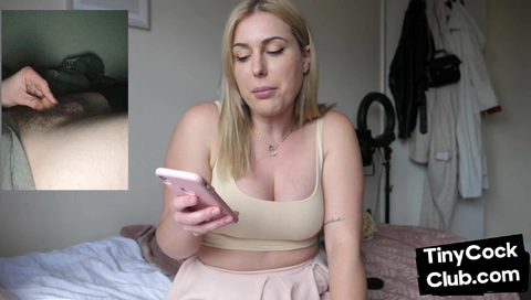 SPH femdom brit insults tiny cock incel
