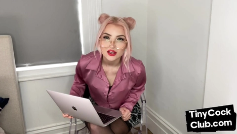 Pathetic tiny cock incel minimized by femdom