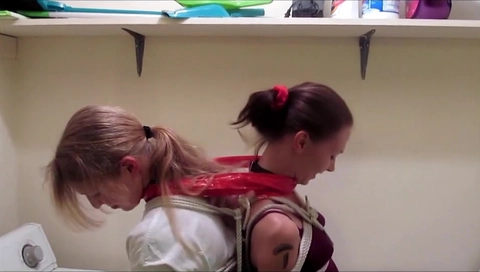 Silly Time in the Laundry Room