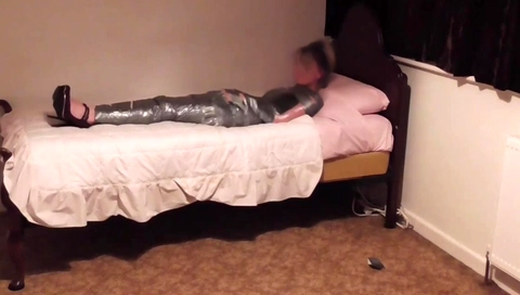 girlfriend forgets to wrap up the ham and is punished