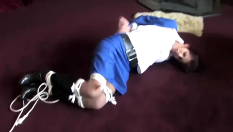 Woman on floor